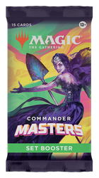 Magic the Gathering Commander Masters Set Booster saszetka