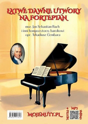 Łatwe dawne utwory na fortepian + MP3