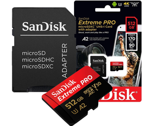 Karta micro SDXC SANDISK Extreme Pro 512GB 200MB/s