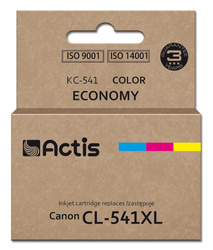 Actis KC-541 Tusz (zamiennik Canon CL-541XL; Supreme; 18 ml; błękitny, żółty, magenta.