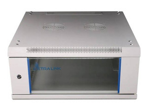 EXTRALINK 4U 600X600 wisząca szafa rack szara