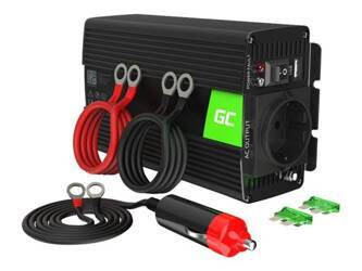 GREEN CELL Car Power Inverter 24V to 230V 500W/1000W