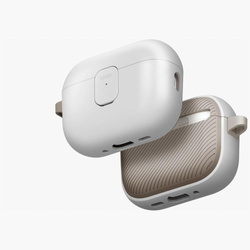 Etui UNIQ Clyde na AirPods Pro 3 gen - szaro-beżowy