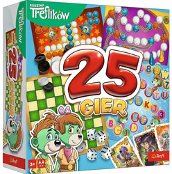 Kalejdoskop 25 gier Rodzina Treflików TREFL