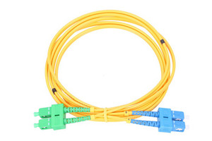 Extralink SC/APC-SC/UPC | Patchcord | Jednomodowy, Duplex, G652D, 3mm, 10m