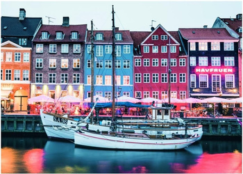 Puzzle 1000 Skandynawskie miasto