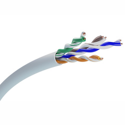 Extralink CAT5E UTP (U/UTP) V2 Wewnętrzny | Kabel sieciowy skrętka | 25M