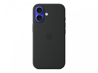 APPLE iPhone 16 Silicone Case with MagSafe - Black