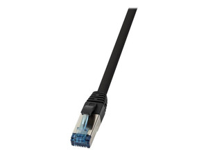 LOGILINK CQ6065S Patchcable PUR Cat.6A S/FTP black 3m