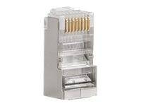 LANBERG PLS-6000EZ Lanberg wtyk sieciowy RJ45 (8P8C) KAT.6 FTP (100 SZT) przelotowy