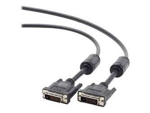GEMBIRD CC-DVI2-BK-10 Gembird kabel DVI monitorowy DVI-DM/DVI-DM (24+1) dual link 3m black