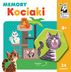 Gra Memory Kociaki Kapitan Nauka