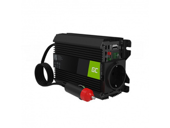 Przetwornica napięcia Inwerter Green Cell PRO 12V na 230V 150W/300W Modyfikowana sinusoida