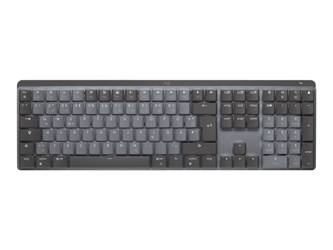 LOGITECH MX Mechanical Wireless Illuminated Performance Keyboard - GRAPHITE - (US) INTL - 2.4GHZ/BT - N/A - EMEA - TACTILE