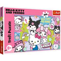 Puzzle 300 Szalone Trio Hello Kitty 23039