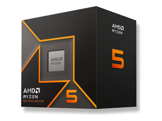 AMD Ryzen 5 9600 5.2GHz AM5 6C/12T 65W 38MB Processor with Wraith Stealth Cooler MPK
