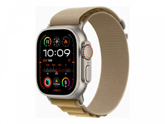 Apple Smart watch | GPS (satellite) | Always-On Retina display | 49mm | Natural Titanium