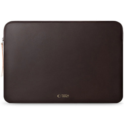 Torba Tech-Protect Fleece na laptopa 13-14` - brązowa