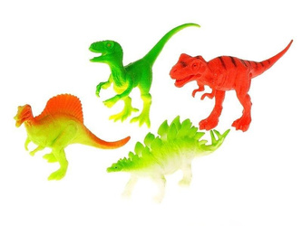 Dinozaury 4szt