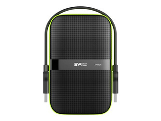 SILICON POWER Dysk zewnętrzny Armor A60 2.5 1TB USB 3.0 IPX4 Czarny