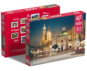 Puzzle 1000 Cherry Pazzi Market Square in Cracow 30004