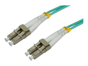 INTELLINET Patchcord światłowodowy OM3 50/125 MM LC-LC Duplex 1m