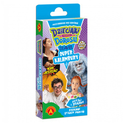 GRA DZIECIAKI KONTRA DOROŚLI - SUPER KALAMBURY TRAVEL 2906