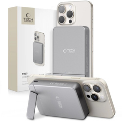 Powerbank Tech-Protect PB14 LifeMag MagSafe 10000 mAh - szary