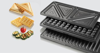 Gorenje | Sandwich maker | SM703GCG | 700 W | Number of plates 3 | Number of pastry 2 | Grey