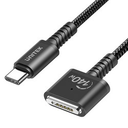 Unitek Kabel zasilający USB-C - MagSafe 3 140W 1 m