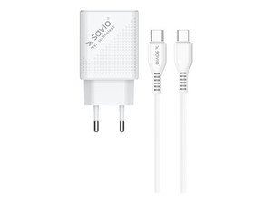 SAVIO LA-05 Wall USB charger Quick Charge Power Delivery 3.0 18W