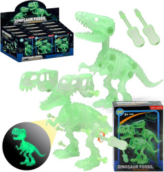 Szkielet dinozaura rozkręcany świecący