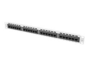 LANBERG PPU6-1024-S Lanberg Patch Panel 24 port 1U, kat. 6, szary