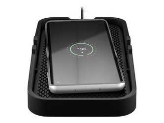 Goobay 60471 Wireless Vehicle Fast Charger 15 W, Black | Goobay