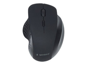 GEMBIRD MUSW-6B-02 Bezprzewodowa mysz optyczna 6 przycisków kolor czarny Nano odbiornik