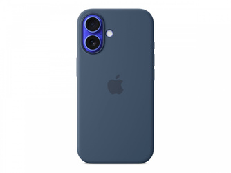 APPLE iPhone 16 Silicone Case with MagSafe - Denim
