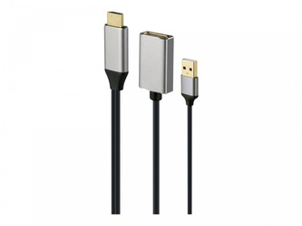 GEMBIRD Aktywny adapter 4K HDMI na DisplayPort czarny
