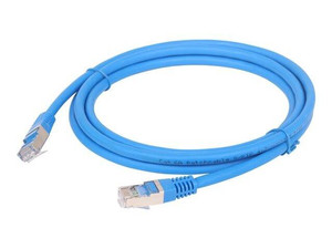 GEMBIRD PP6A-LSZHCU-B-1M Gembird patchcord RJ45, kat. 6A, SFTP, LSZH, 1m, niebieski