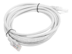 LANBERG PCU5-10CC-0300-S Lanberg Patchcord RJ45, kat. 5e, UTP, 3m, szary
