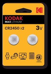 KODAK BATERIE LITOWE MAX CR 2450 BLISTER X 2 SZT.