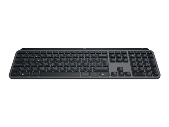 LOGITECH MX Keys S - GRAPHITE - (US) INTL - BT - N/A - INTNL-973 - PLUS PALMREST