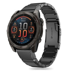 Pasek Tech-Protect SteelBand Garmin Fenix 5X / 5X PLUS / 6X / 6X Pro / 7X / 8 (51 MM) - czarny