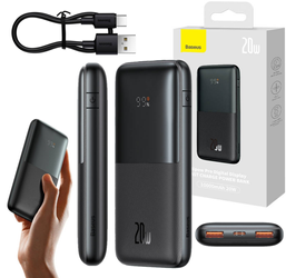 Powerbank Baseus 10000mAh 20W z kablem USB-C 3A