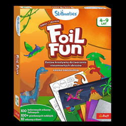 Skillmatics zestaw kreatywny Foil Fun Kraina Dinozaurów
