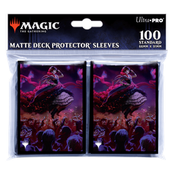 Ultra-Pro: Magic the Gathering - Outlaws of Thunder Junction - Matte Deck Protector Sleeves - Olivia, Opulent Outlaw (100 szt.)