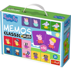 Gra Memos classic&plus Peppa Pig wer. ukraińska 02270