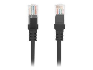 LANBERG patchcord cat.5e 30m black