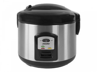 Mesko | Rice cooker | MS 6411 | 1000 W | 1.5 L | Black/Stainless steel