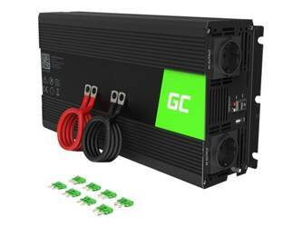 GREEN CELL Car Power Inverter 24V to 230V Pure Sine 1500W