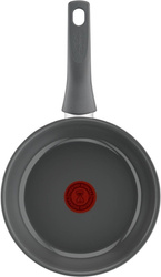 TEFAL Pan | C4260443 | Frying | Diameter 24 cm | Suitable for induction hob | Fixed handle | Grey